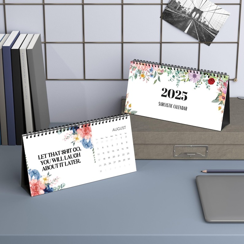 2025 Funny Office Humor Desk Calendar