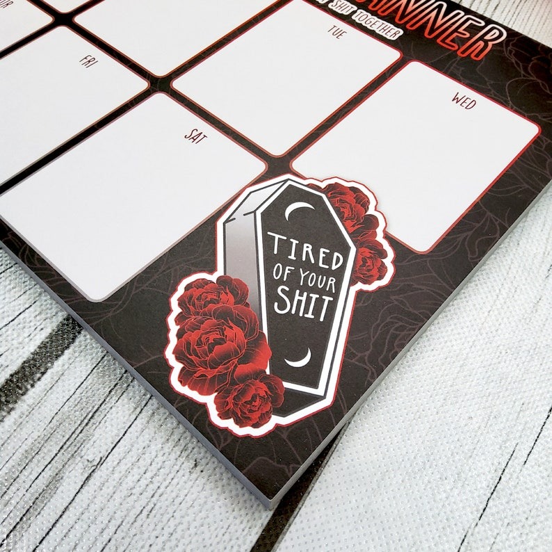 📝 Chicly Designed Weekly Tear-Out Planner