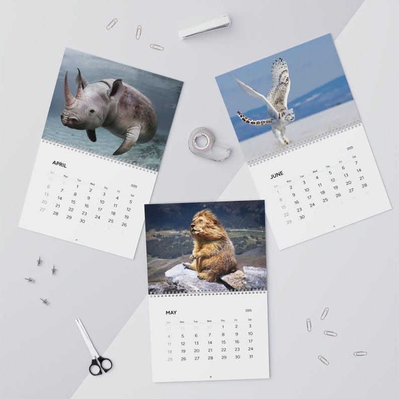 Hybrid Animals 2025 Calendar