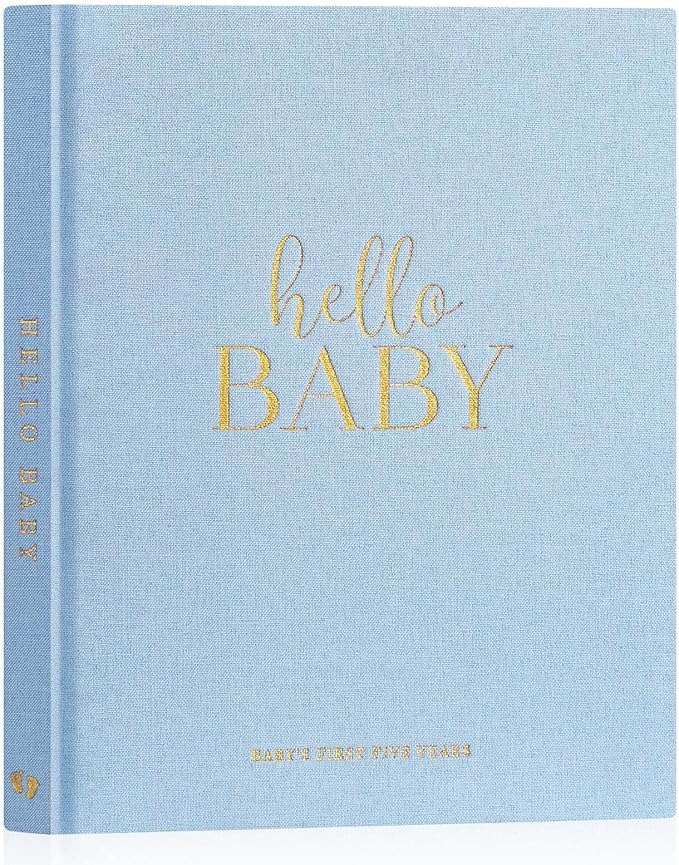 Hello Baby First 5 Year Memory Book for Boy Girl