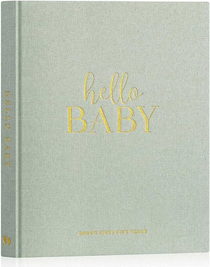 Hello Baby First 5 Year Memory Book for Boy Girl