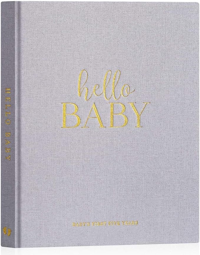 Hello Baby First 5 Year Memory Book for Boy Girl