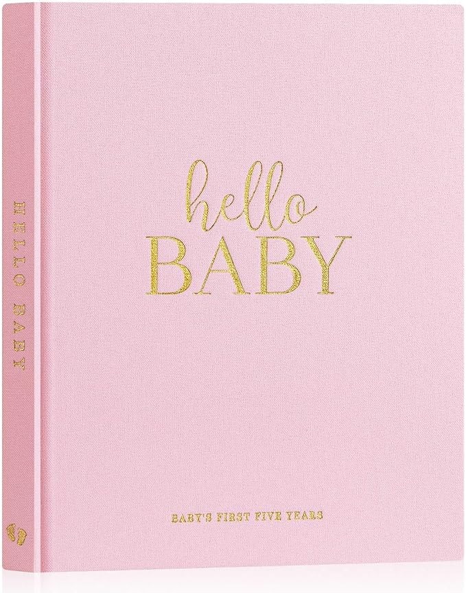Hello Baby First 5 Year Memory Book for Boy Girl