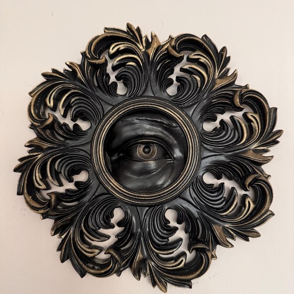 🔥Hot Sale 50% OFF🔥Gothic Eye Wall Plaque