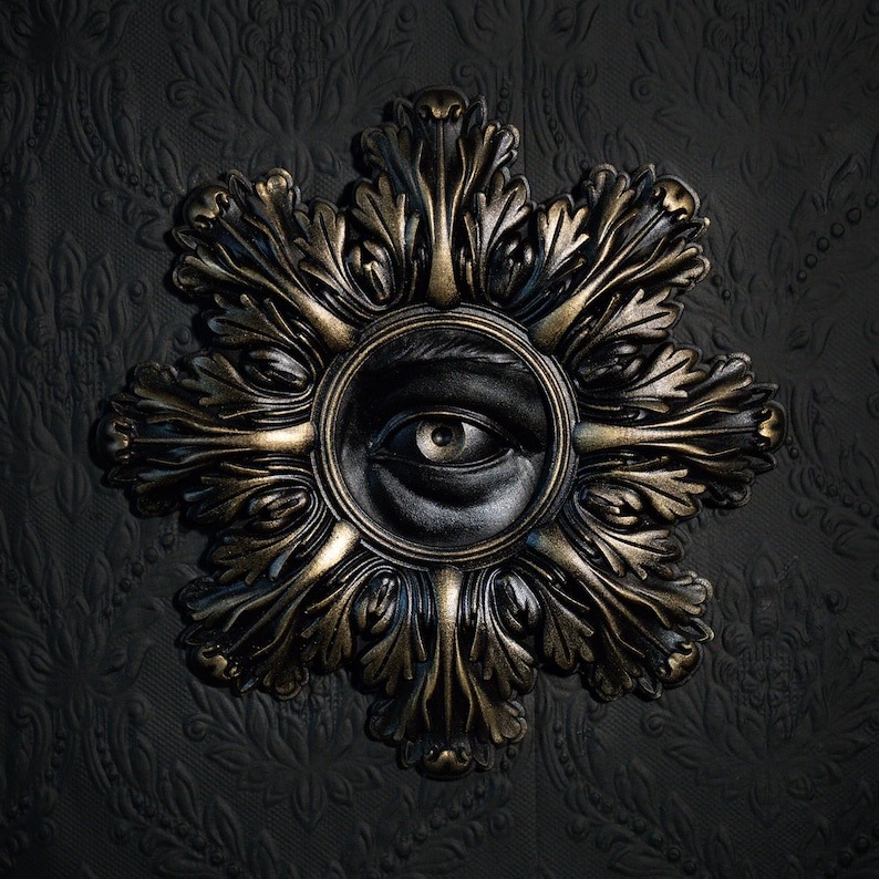 🔥Hot Sale 50% OFF🔥Gothic Eye Wall Plaque
