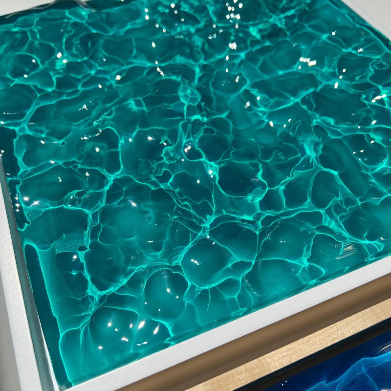 Handmade Water Ripple Sculpture