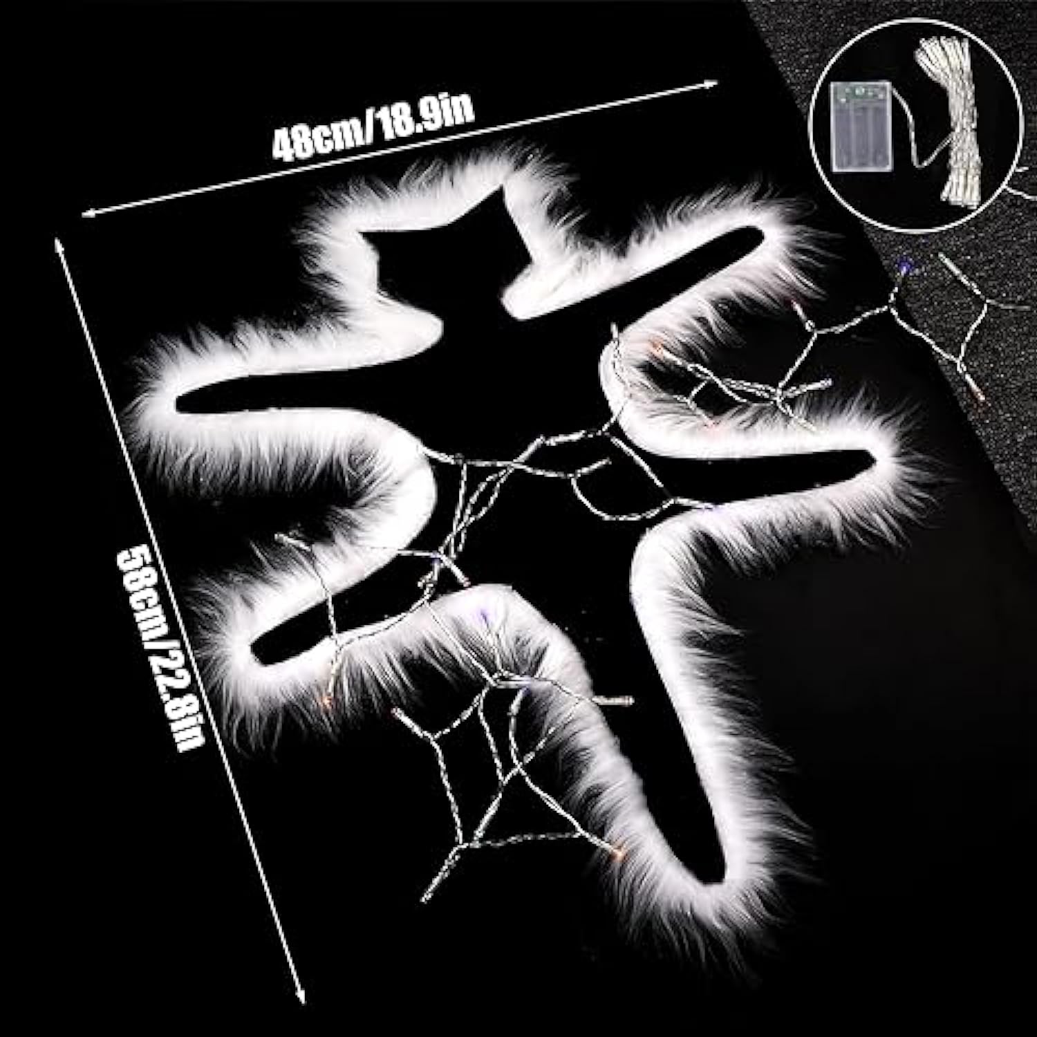 Light Up Fried Cat Rug