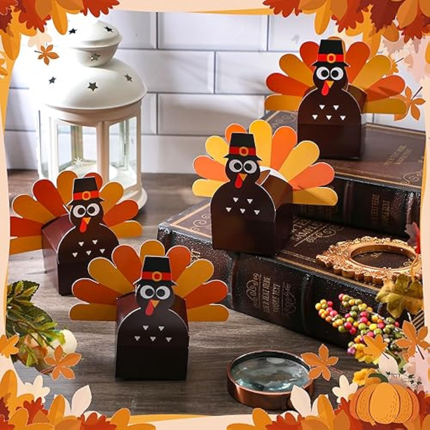 3D Thanksgiving Gift Boxes