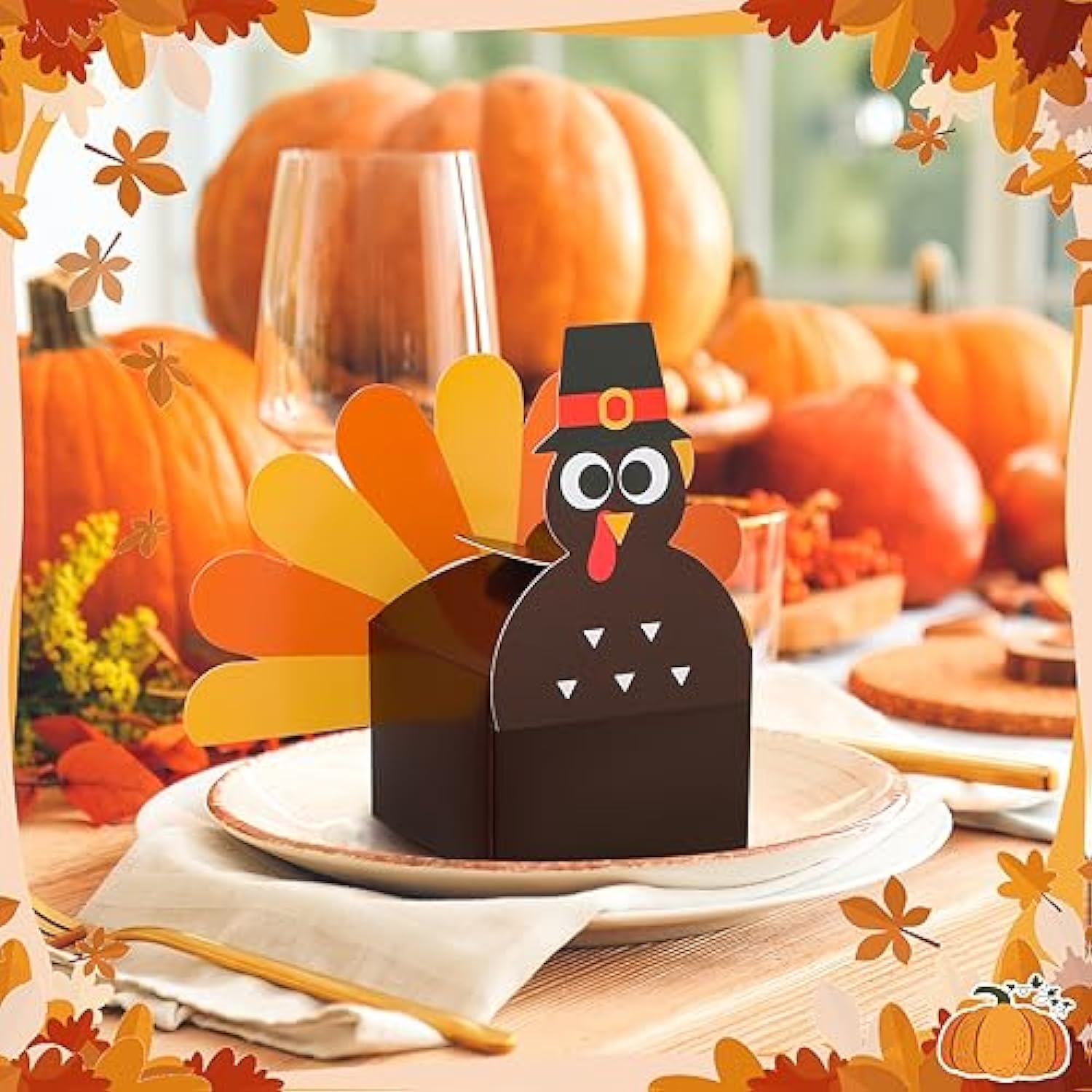 3D Thanksgiving Gift Boxes
