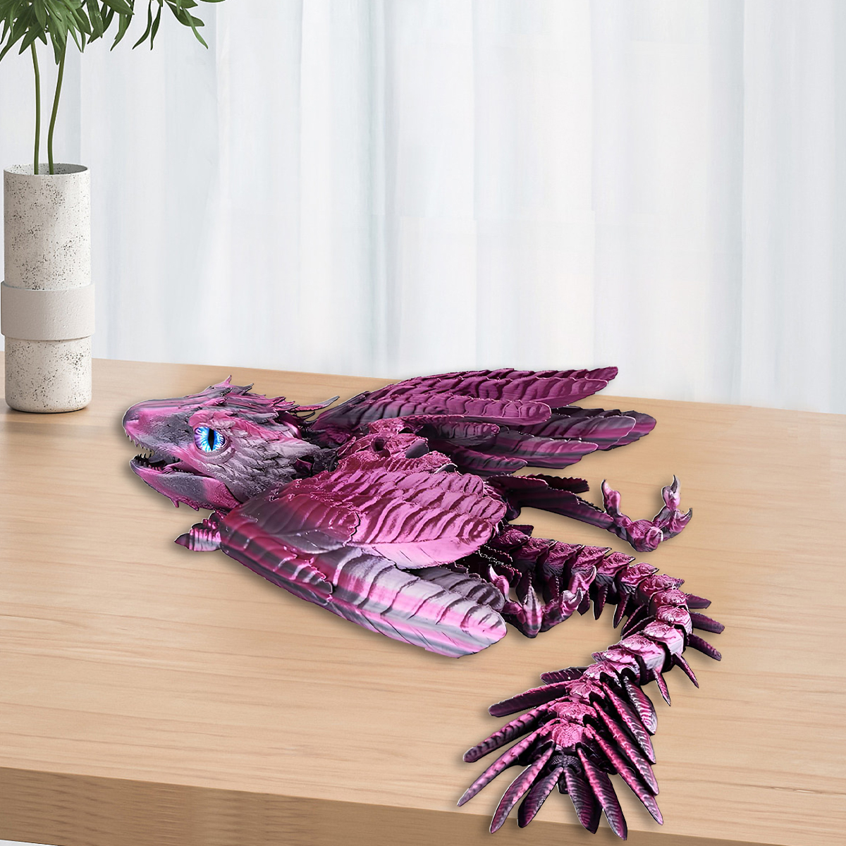 🐉3D Printed Feathered Wyvern Dragon