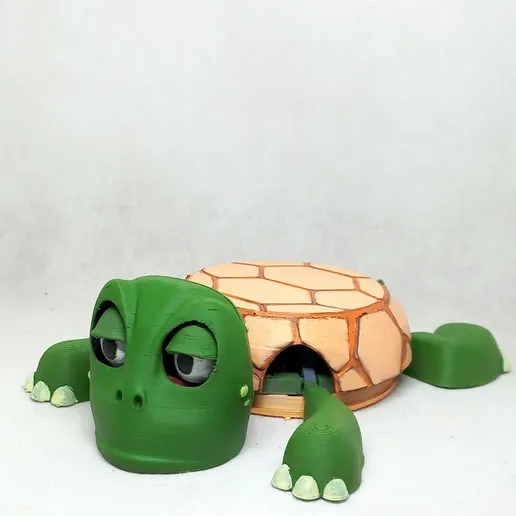 Turtle cup holder (No Supports needed)