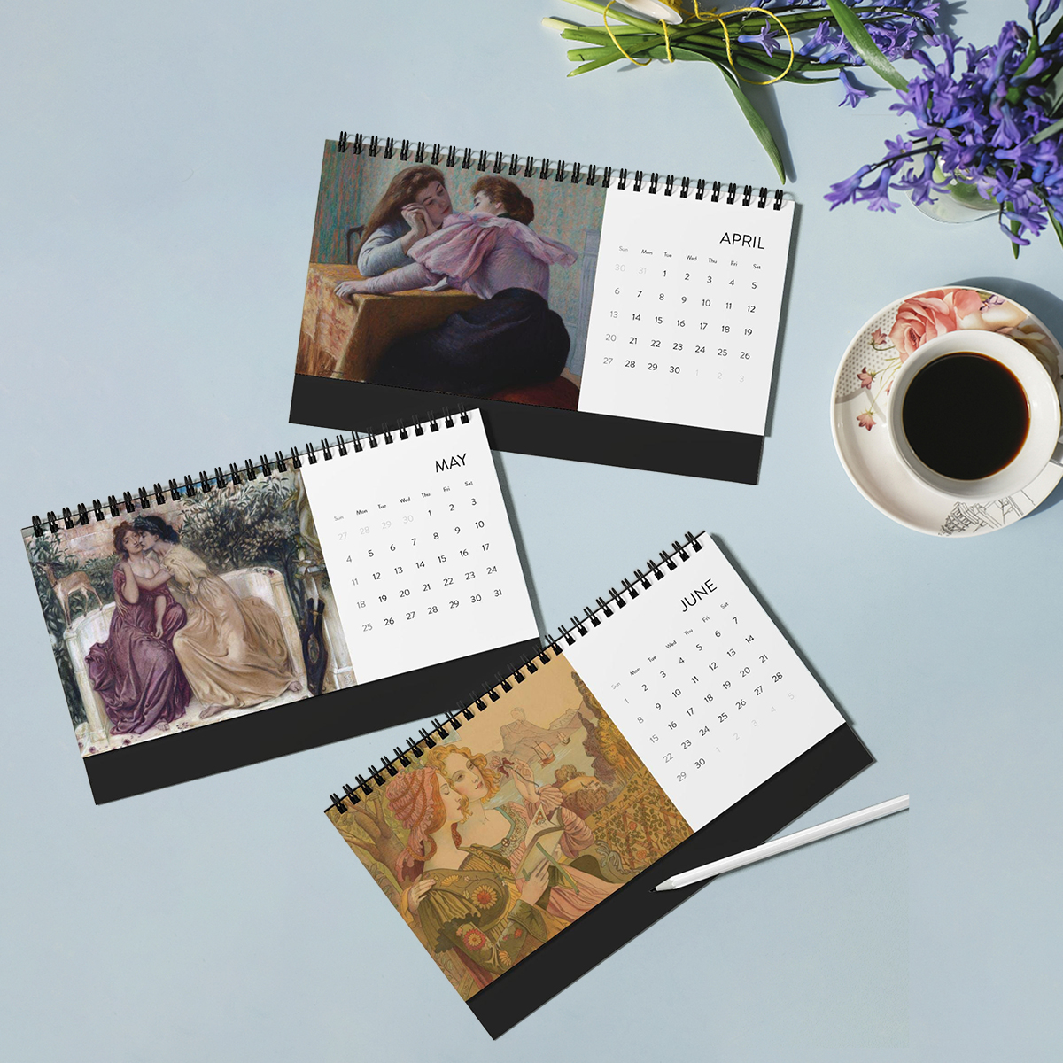 👩‍❤️‍👩2025 Lesbian Imagery Desktop Calendar