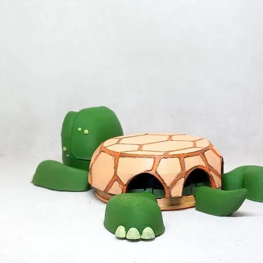 Turtle cup holder (No Supports needed)