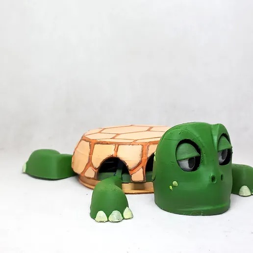 Turtle cup holder (No Supports needed)
