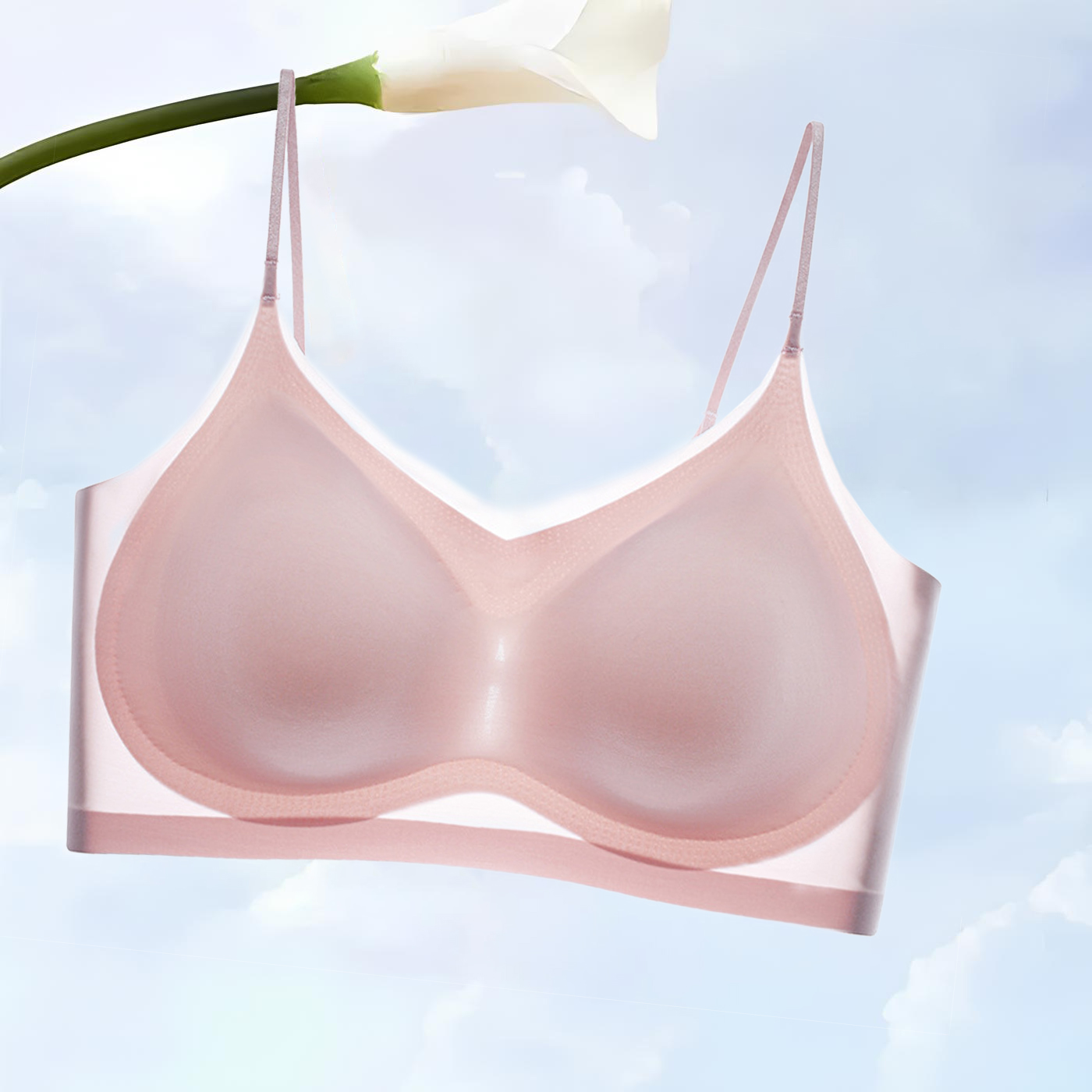 🔥Ultra-thin seamless ice silk comfortable bra