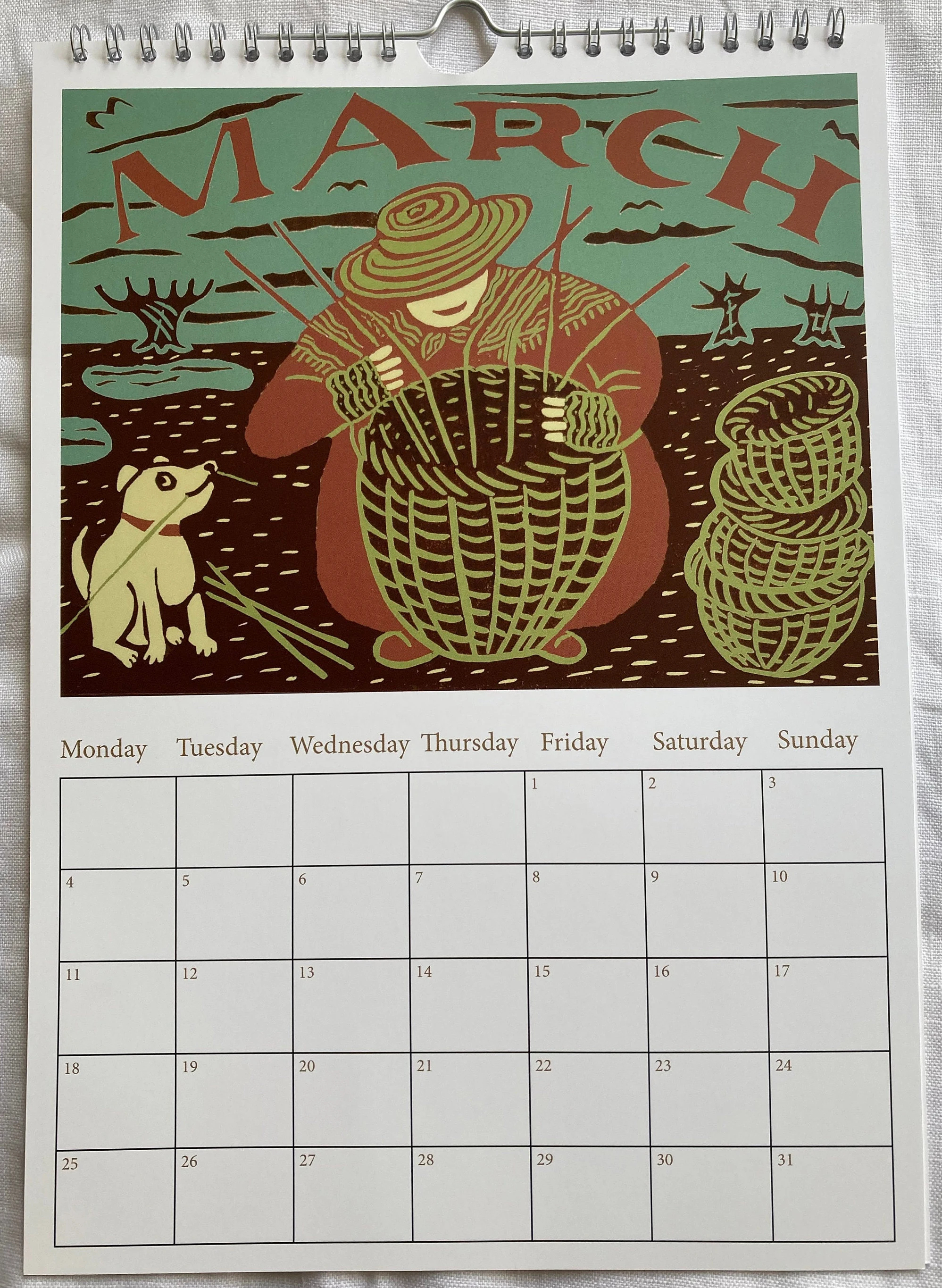 2024 Rustic Cosy Scenes Calendar