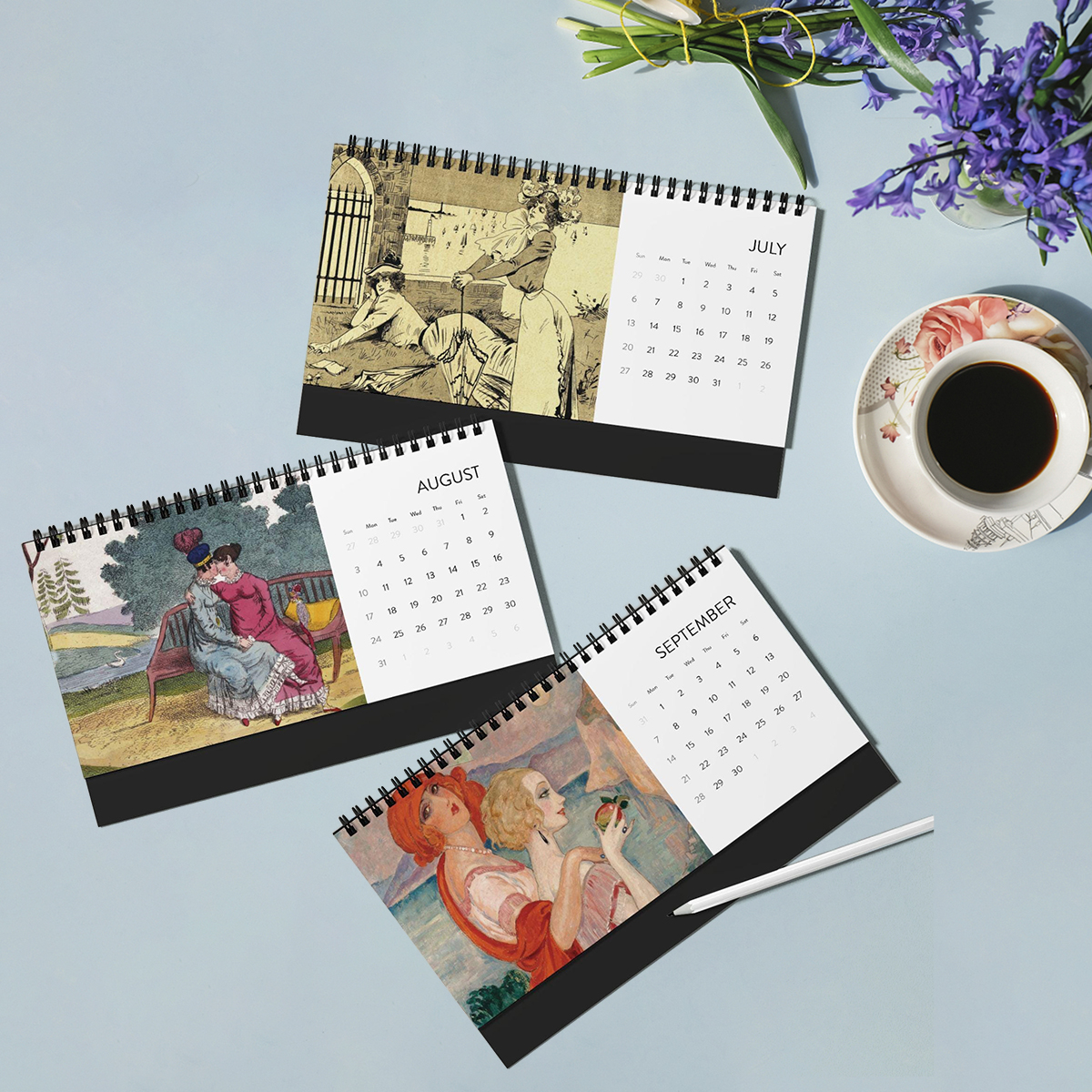 👩‍❤️‍👩2025 Lesbian Imagery Desktop Calendar