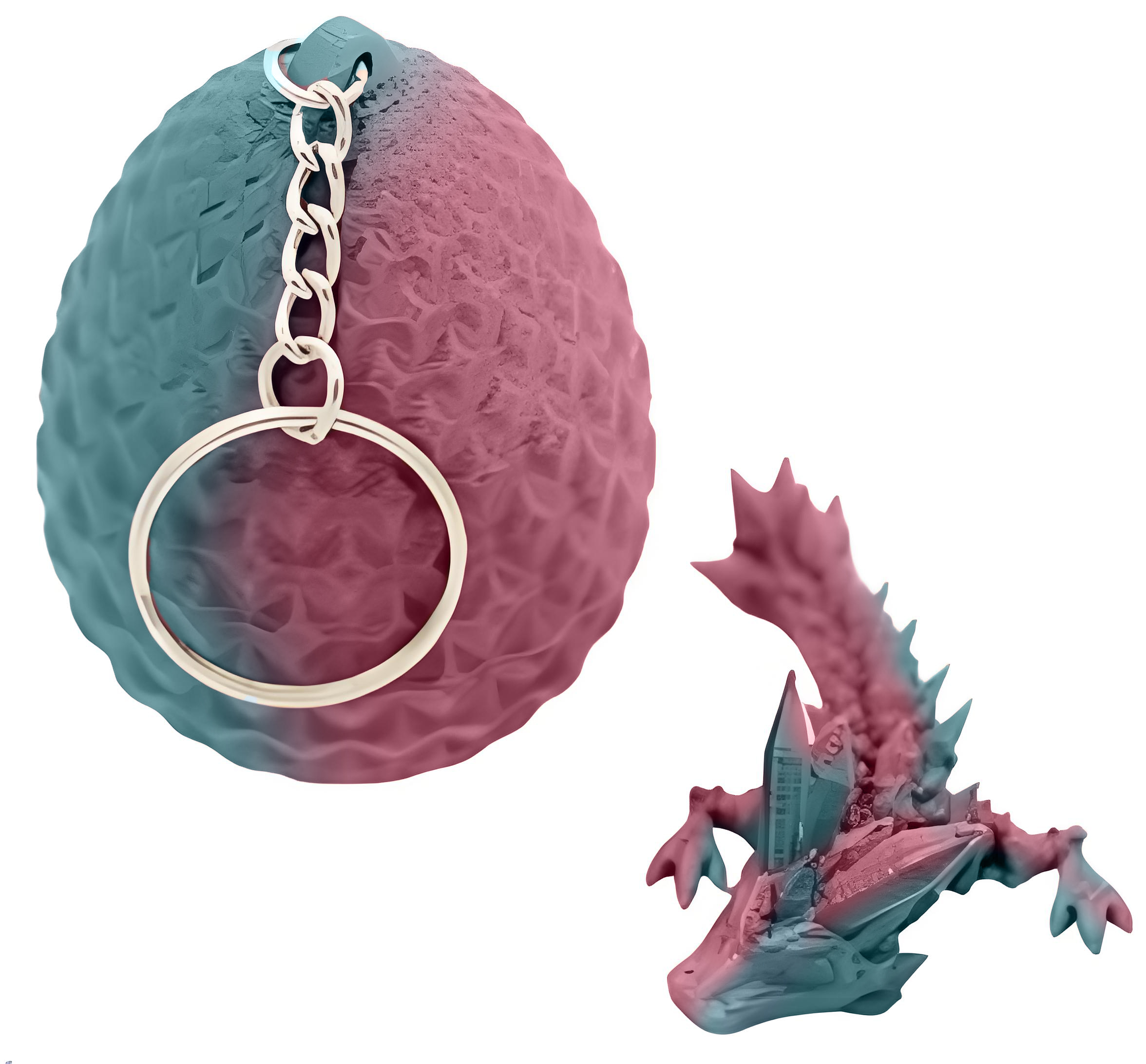 Dragon Egg Keychain