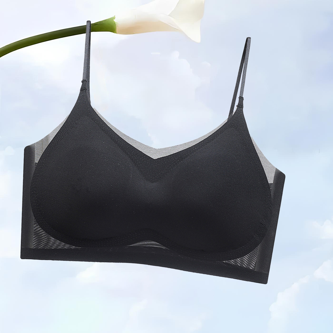 🔥Ultra-thin seamless ice silk comfortable bra