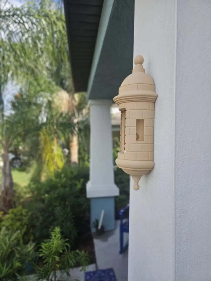 🐸CPuerto Rican Garita Wall Coqui Lamp