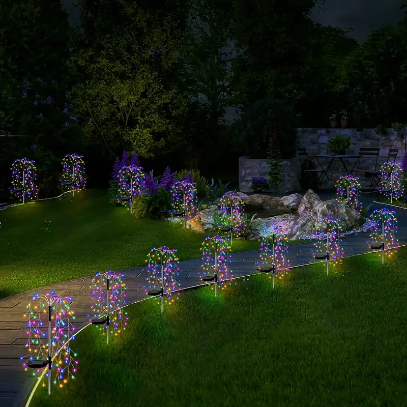 🔥LAST DAY 50% OFF🎁Waterproof Solar Garden Lights Outdoor Decor