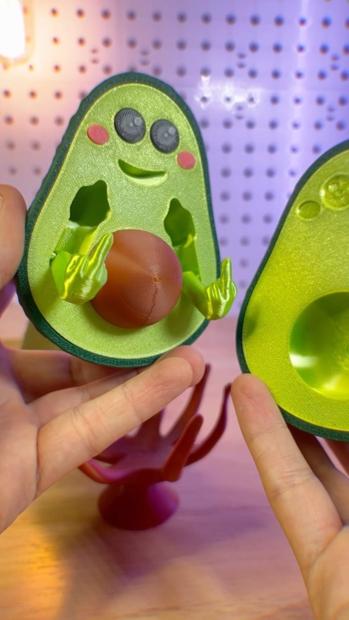 3D Printed Fck-you-cado