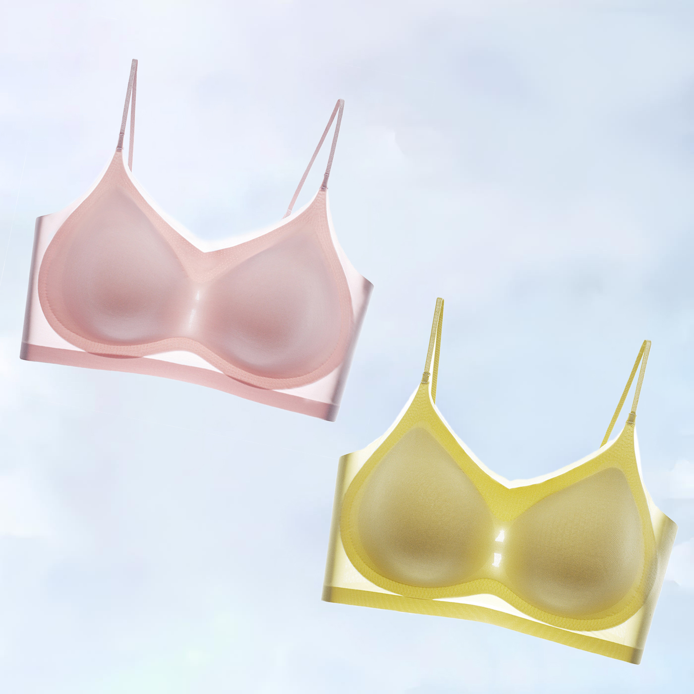 🔥Ultra-thin seamless ice silk comfortable bra