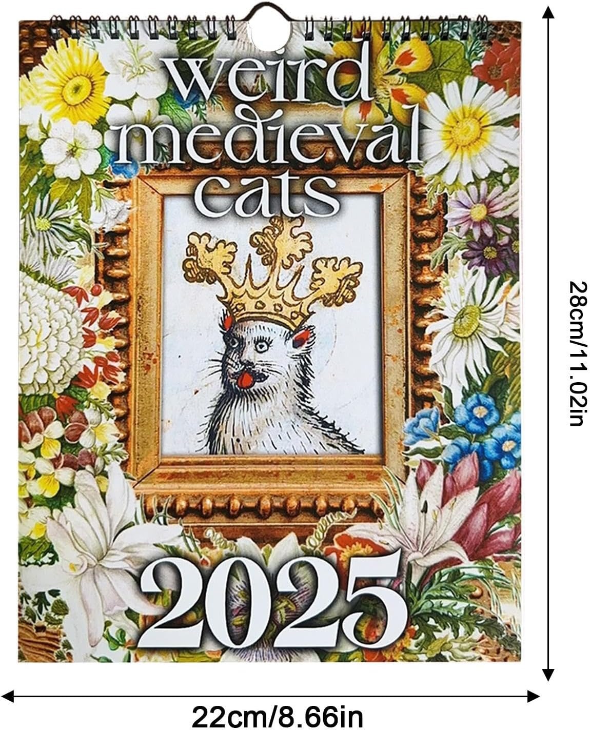🐈 2025-CALENDAR🗓Weird Medieval Cats & Dogs👻