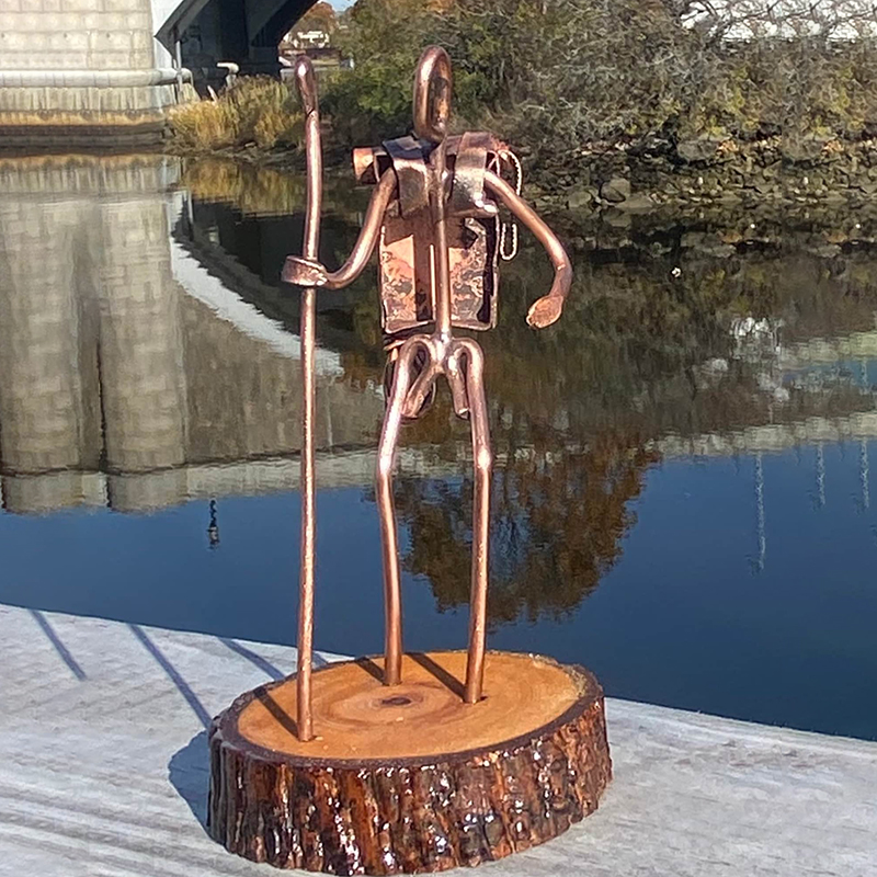 Copper Art Figurine