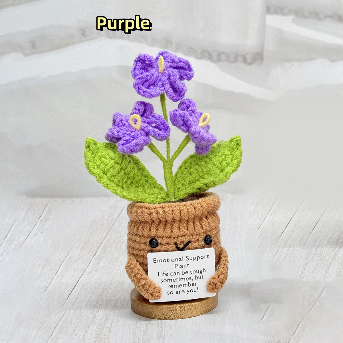 🌼Handmade Crochet Emotional Support Plant