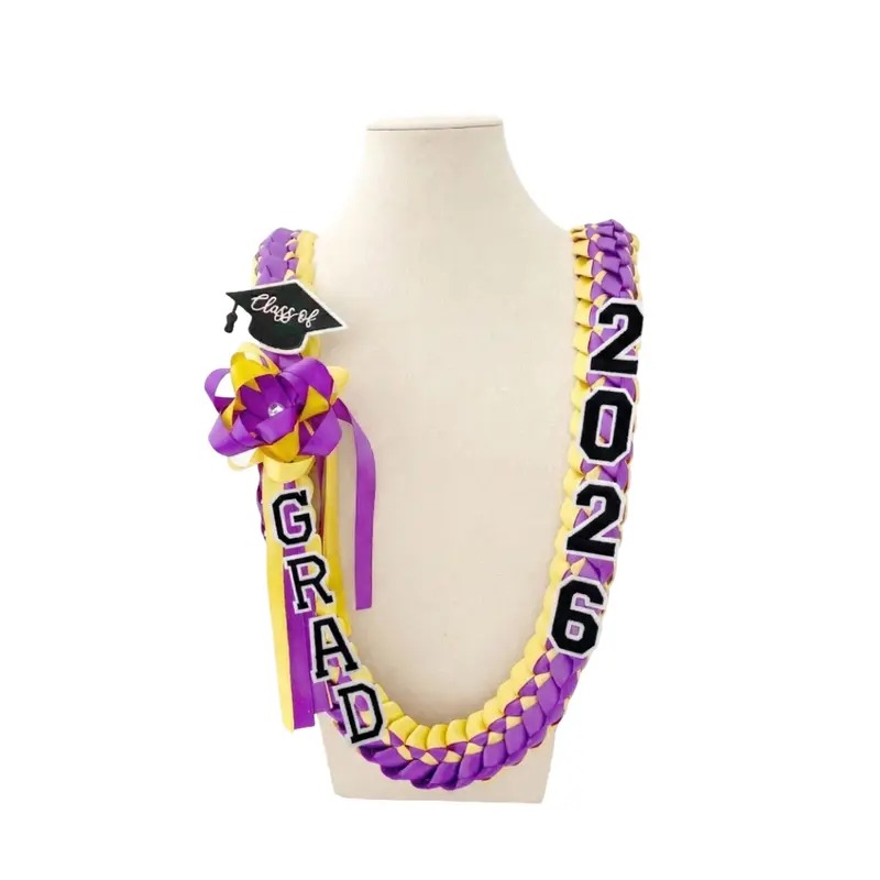 Lyrow Graduation Money Lei Class of 2026 Double Braided Lei Gift