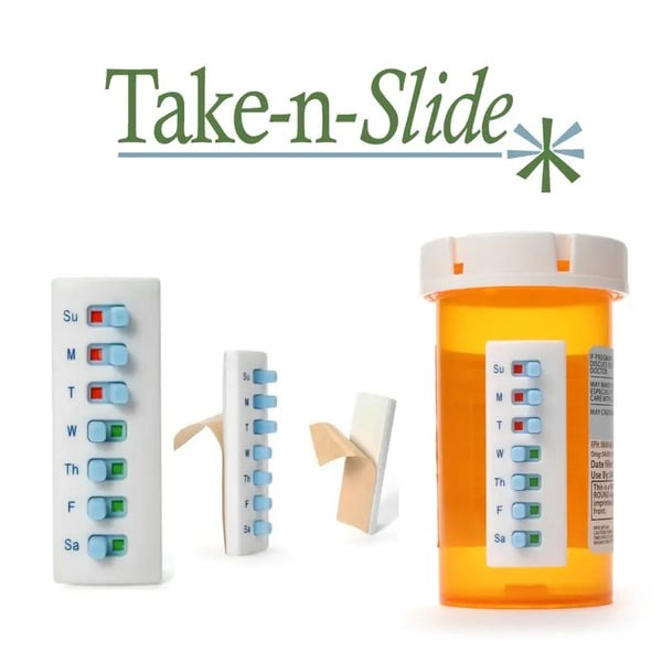 💊Reusable Pill Tracker & Reminder (👍2‑Pack)