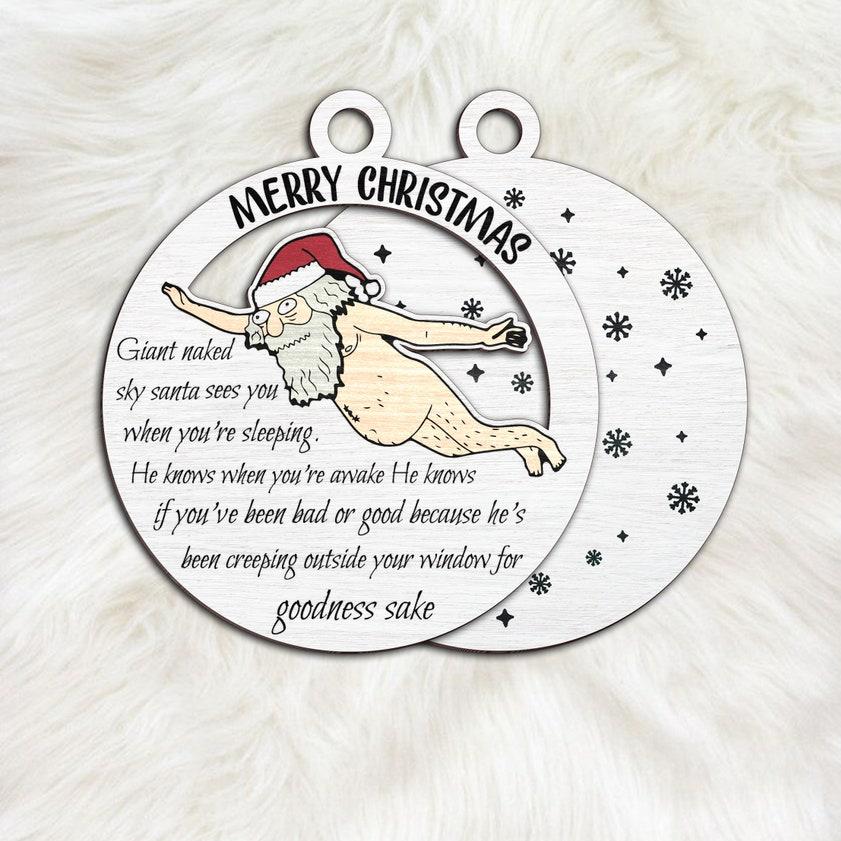 Funny Santa Pendant