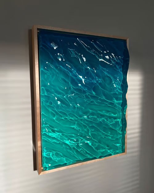 Handmade Water Ripple Sculpture