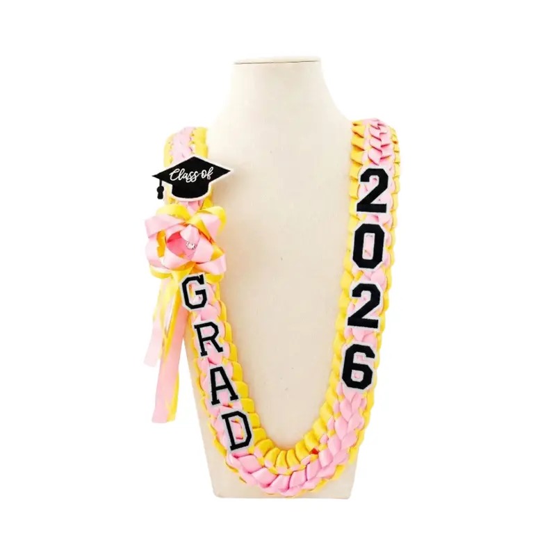 Lyrow Graduation Money Lei Class of 2026 Double Braided Lei Gift