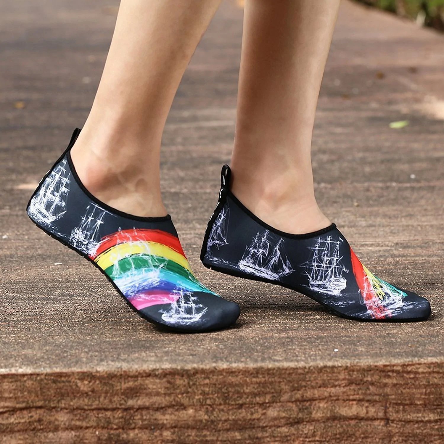 Womens And Mens Barefoot Quick-Dry Aqua Socks-Buy 4 Save 15% OFF