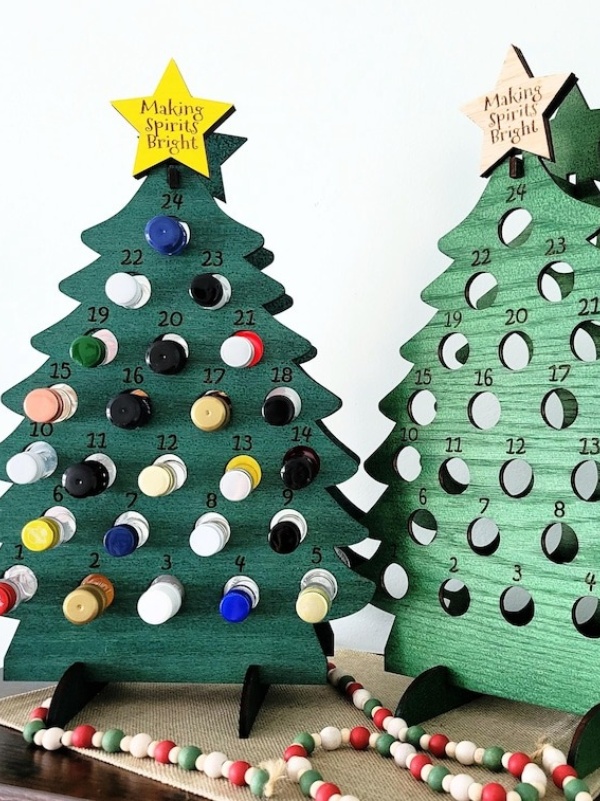 🎄Christmas Advent Calendar Mini Liquor Tree🍾🍾