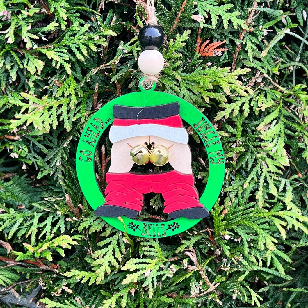 🤣Jingle My Bells - Funny Christmas Ornament🎄