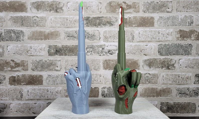 🤣Collapsible Zombie Middle Finger🧟‍♂️