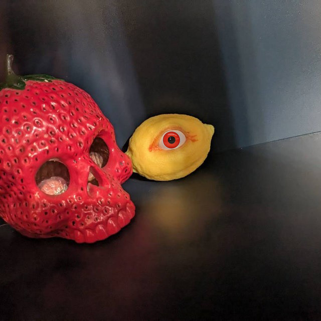 👁️All-Seeing Lemon Funny Resin Art Statue🍋