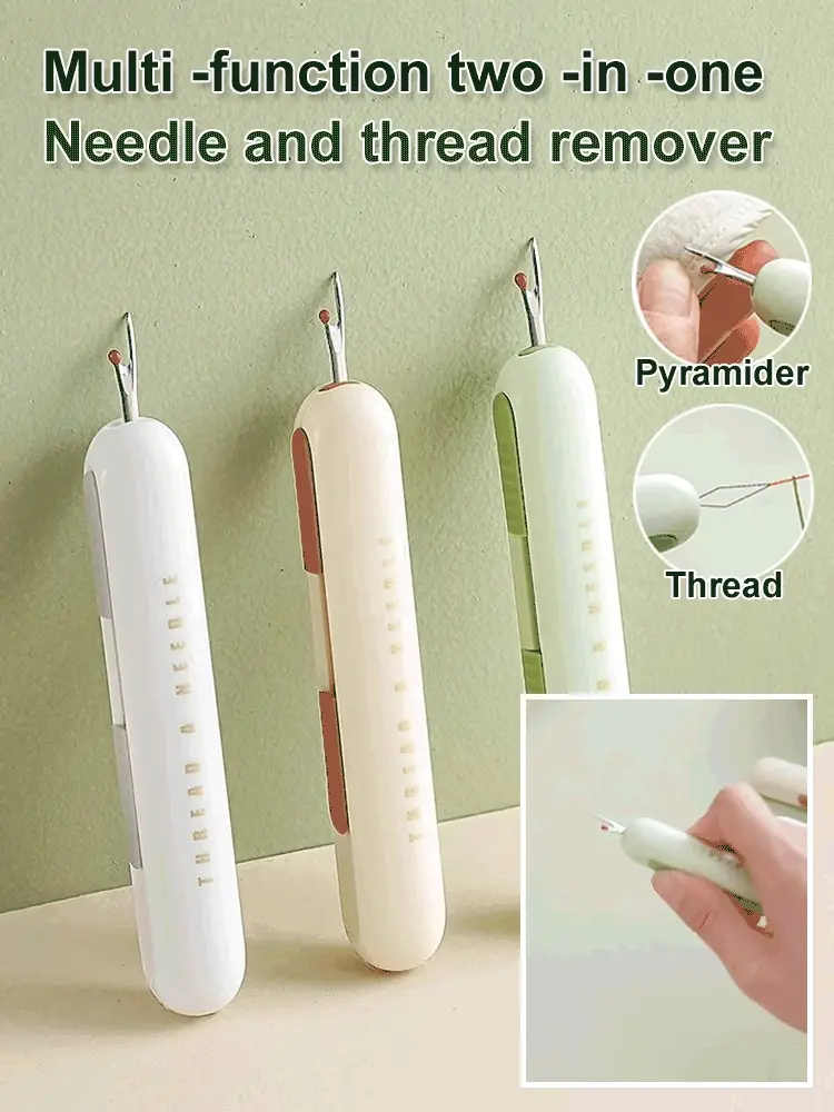2-in-1 Needle Threading and Removal Tool