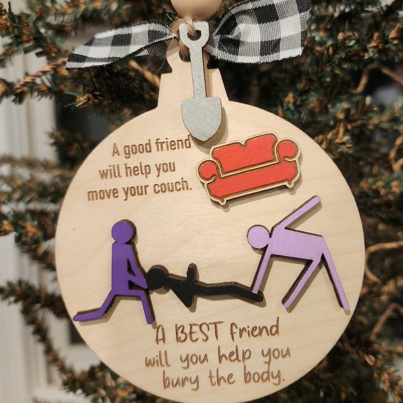 Redefine the true meaning of friendship-🎄Christmas Ornament🌟