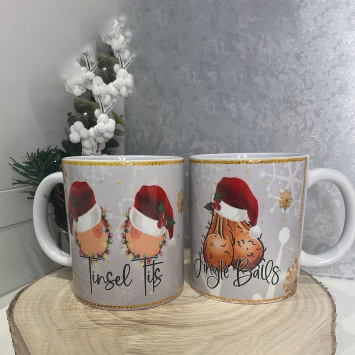 💏Funny Christmas Couples Mug