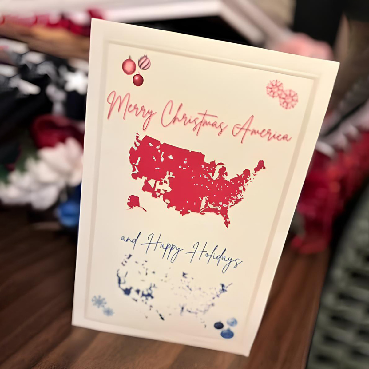 🎄2024 Merry Christmas America Card