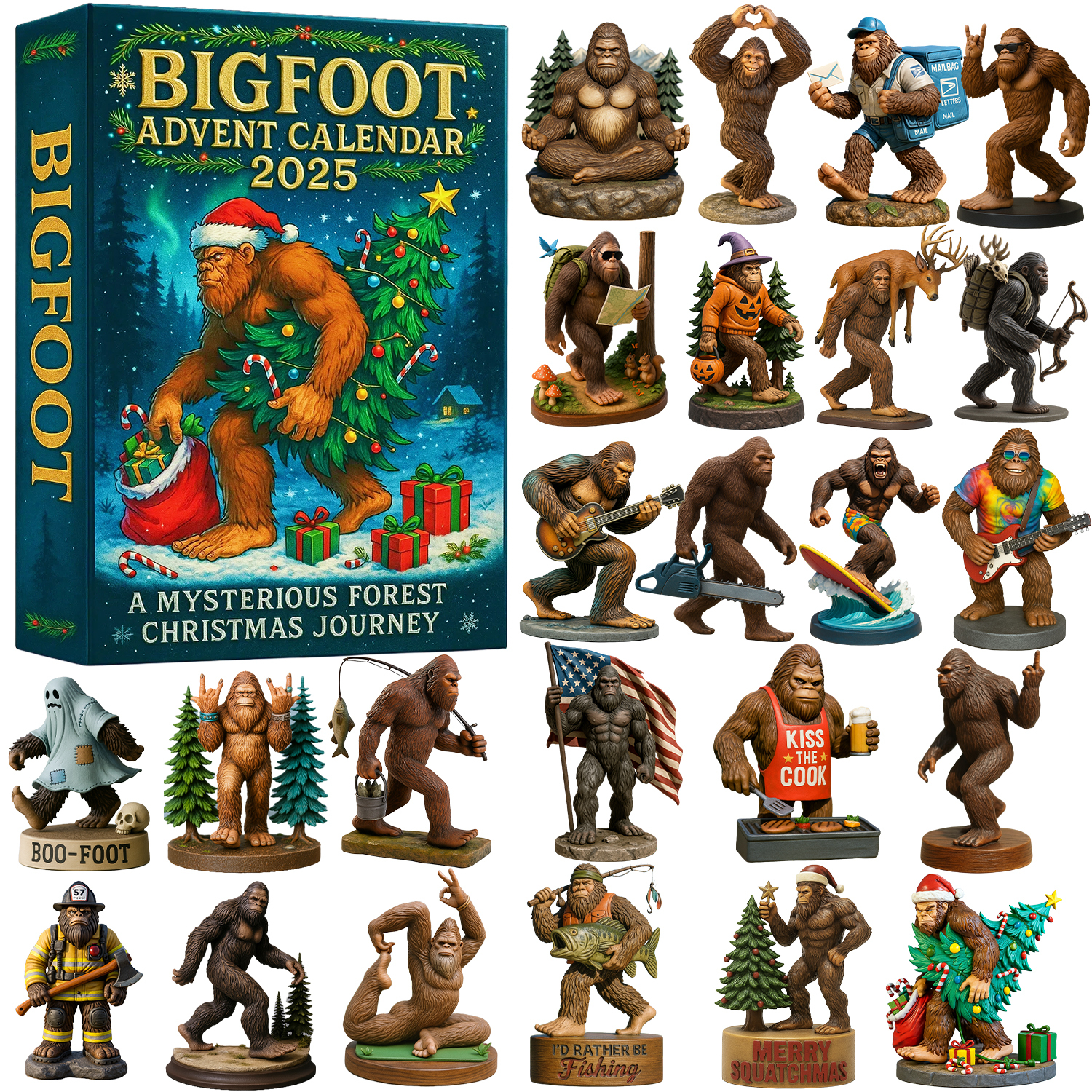Bigfoot Adventure Calendar 2025