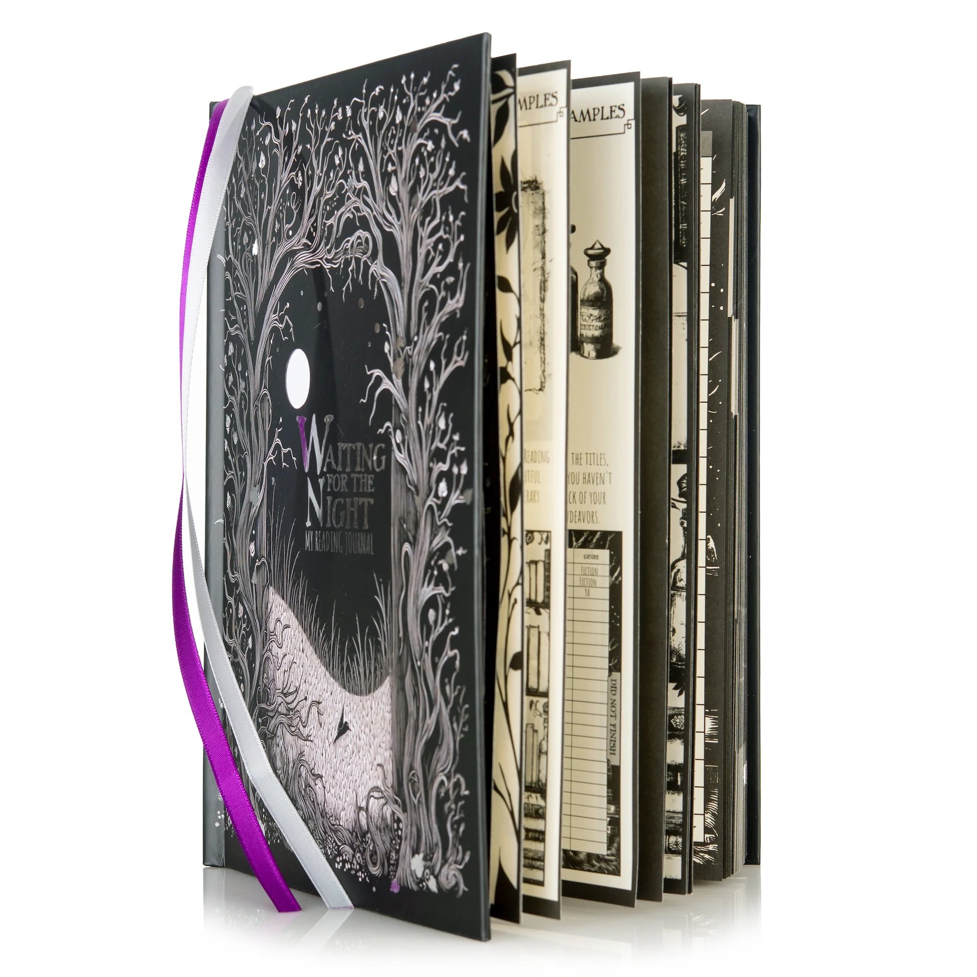 🔥Last Day 50% OFF -  📖The Essential Reading Journal: Waiting for the Night Edition(📚Hardcover & Durability Line)