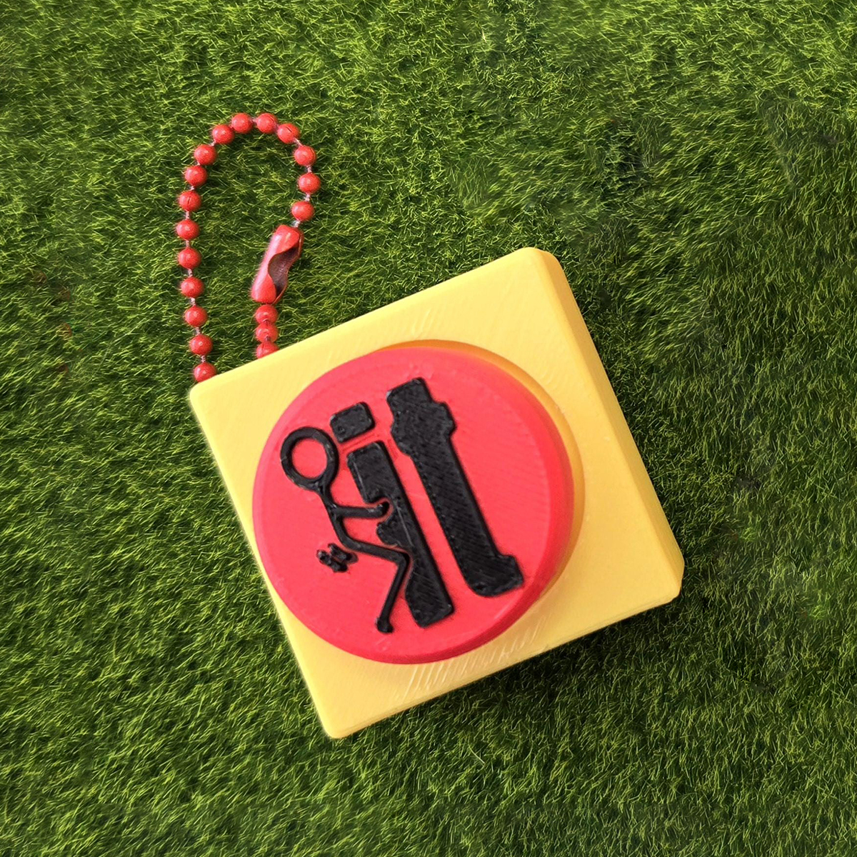 🤣Fun Adult Fidget Clicker Panic Button Keychains