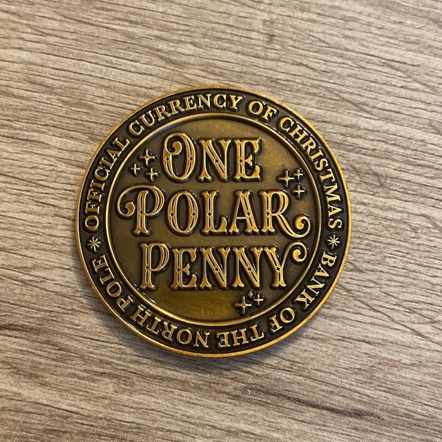 Polar Pennies Token with Exquisite Pouch