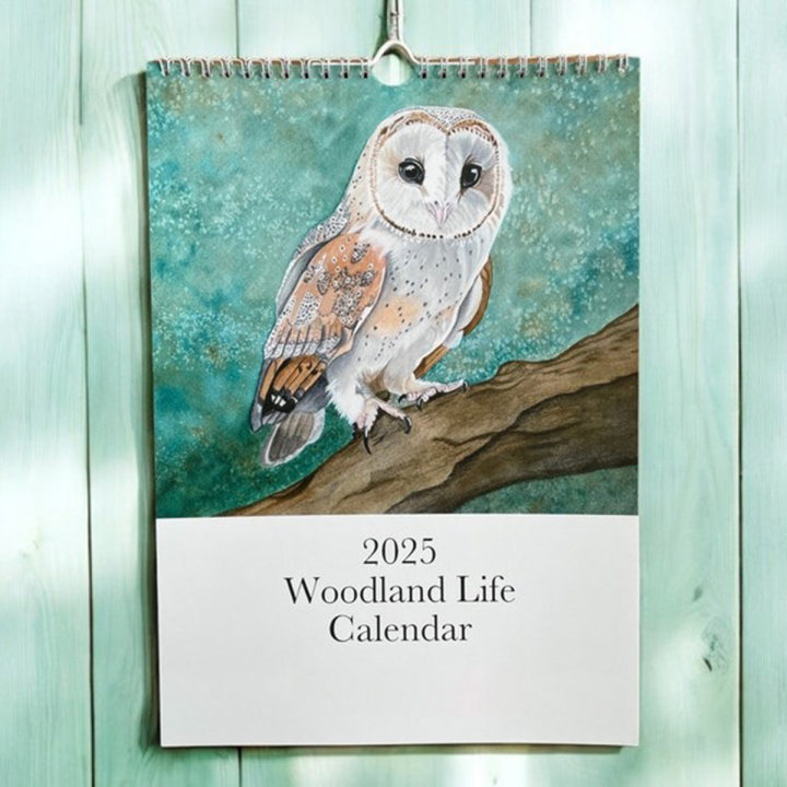 🌈2025 Watercolor Animal Calendars