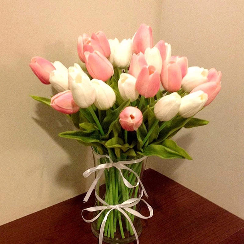 ✨Special Price Promotion-50% OFF💥UV Resistant Lifelike Artificial Tulips Flowers (5 pcs)💐